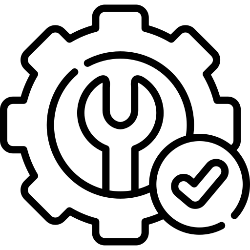Lab equipment installation icon